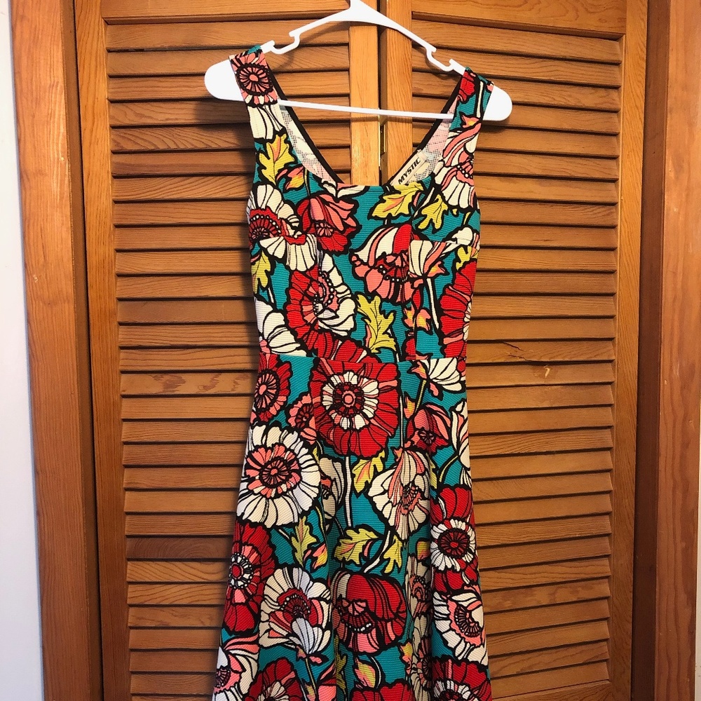 Modcloth A-line floral dress